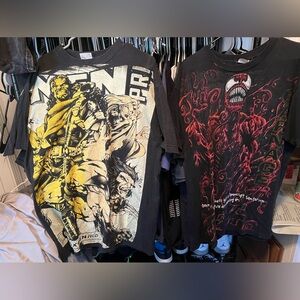 Vintage marvel peyotes tees